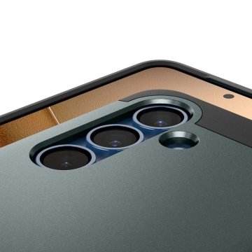 Etui für Samsung Galaxy S25 Abyss Green Spigen Tough Armor Mag MagSafe