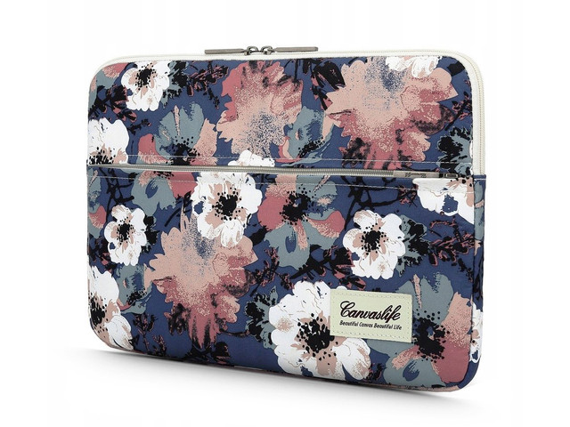 Canvaslife Pouch Laptoptasche 14 für MacBook Air / Pro Blau Camellia