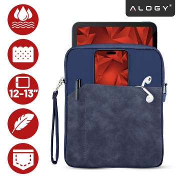 Handyhülle Wasserdichtes Gehäuse Alogy universal IPX8 bis 6,5 Schwarz