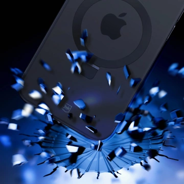 Etui do Apple iPhone 16 Pro 3mk Smoke Case Mag&Stand 