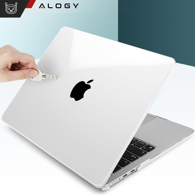 Etui do Macbook Air 15 M2 2023 A2941 Case obudowa pokrowiec Clear Alogy Hard Cover Przezroczyste