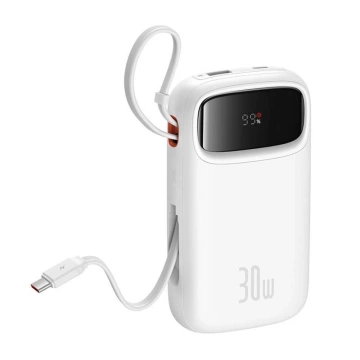Powerbank Baseus QPow 2 20000mAh 30W 2xUSB-C (weiß)