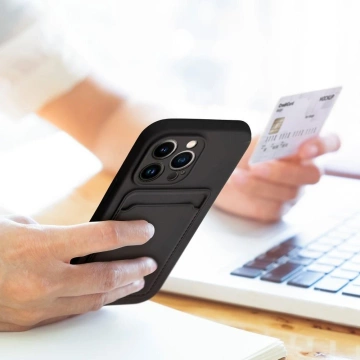 KARTENHÜLLE für IPHONE 14 PRO schwarz