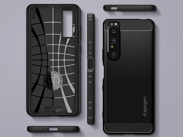 Etui obudowa Spigen Rugged Armor do Sony Xperia 1 III Matte Black