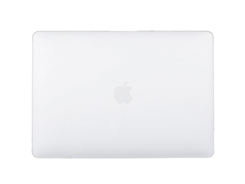 Alogy Hard Case Matt für Apple MacBook Air 13 M1 2021 Weiß Displayschutzfolie Tastatur Overlay Tasche