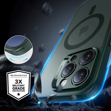 Etui ESR Classic Pro Set MagSafe iPhone 16 Pro Max Zielony