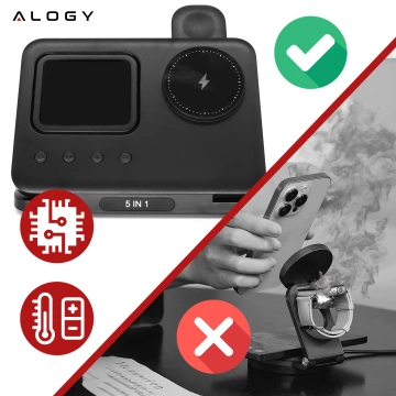 Laptop-Hülle, MacBook Air Pro 13,3 Zoll Alogy Hartschaum-Tasche, Schutzhülle für 13–14 Zoll Laptops, Schwarz
