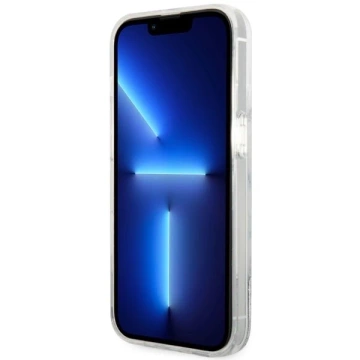 Etui Guess GUHCP14LLCSGSGH do iPhone 14 Pro 6.1" hardcase Liquid Glitter Marble