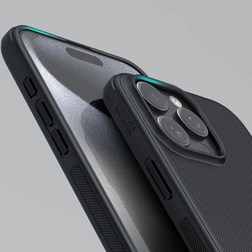Nillkin Frosted Shield Pro Magnetisches Case für iPhone 16 Pro - Schwarz