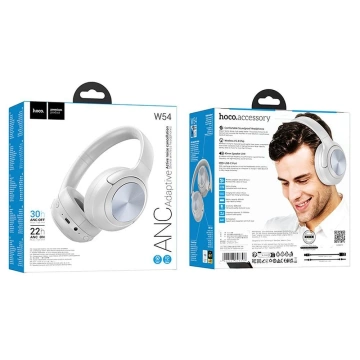HOCO kabellose Bluetooth-Kopfhörer ANC W54 grau