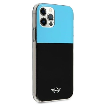 Color Block Hardcase-Handyhülle für iPhone 12 Pro Max blau/blau