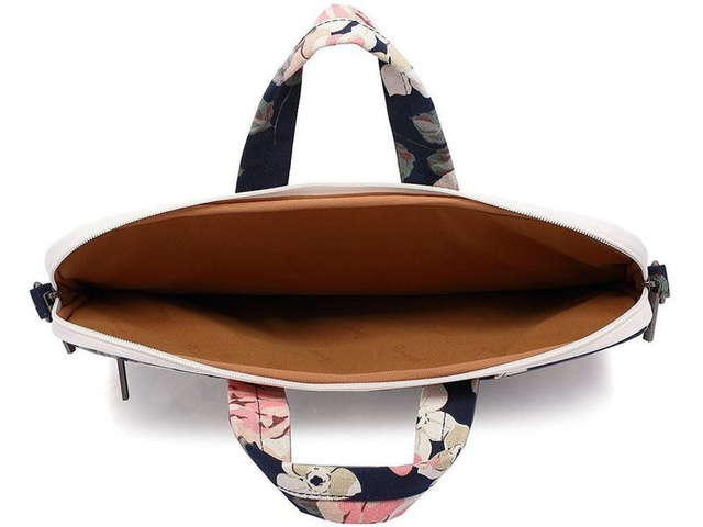 Torba pokrowiec Canvaslife Briefcase etui do laptopa 13 do MacBook Pro/ Air Navy Rose