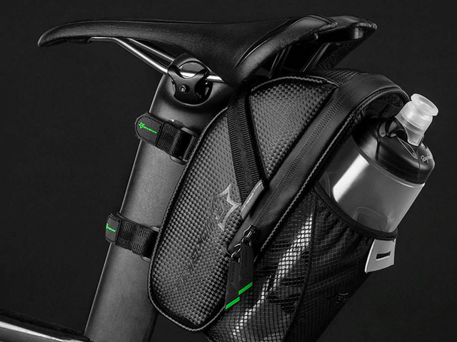 Torba sakwa rowerowa pod siodełko na bidon/ narzędzia RockBros C7-1 Czarne