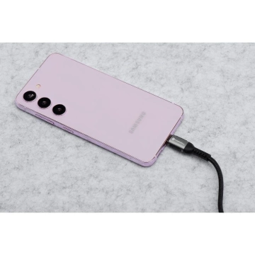 Kabel USB-A auf USB-C 3 m 66 W Nylon Quick Charge 3.0 SUPERVOOC