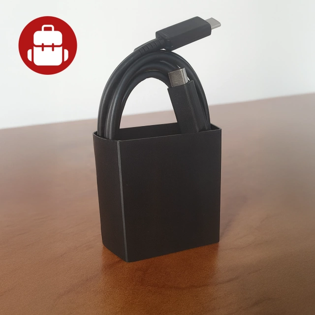 Kabel USB-C 5A 1.8 m Oryginalny Samsung EP-DX510, Szybkie Ładowanie, Przewód do Ładowarki i Transferu Danych, Czarny