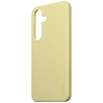 CARE Case für Samsung Galaxy S25 von PanzerGlass Fashion Chardonnay Yellow