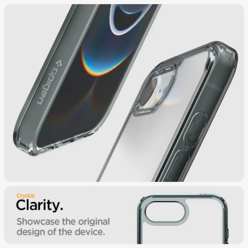 Spigen Ultra Hybrid Case für iPhone 16E Space Crystal TPU PC Transparent