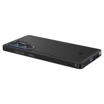 Etui für Samsung Galaxy S25 Ultra Mattschwarz Spigen Core Armor Mag MagSafe