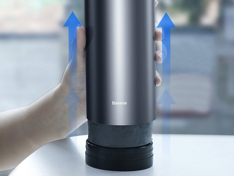 Basues Samochodowy kosz na śmieci 500ml mini śmietnik do auta z pokrywką