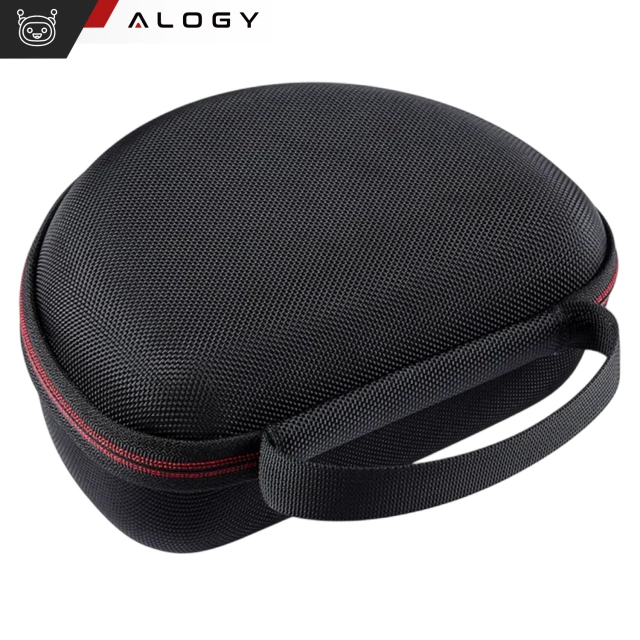 Etui ochronne na słuchawki do JBL Tune 600/510/500/460/450 Alogy Hard Case obudowa ochronna na zamek Czarne