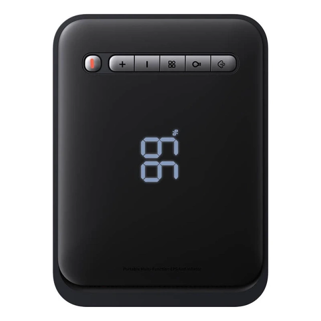 Powerbank / Rozrusznik + Kompresor 2w1 Baseus Super Energy Car Jump Starter, 8000mAh, 1000A USB (czarny)