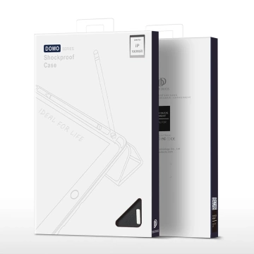Dux Ducis Domo Hülle iPad 10.9'' 2022 (10 Gen.) Smart Cover Ständer schwarz