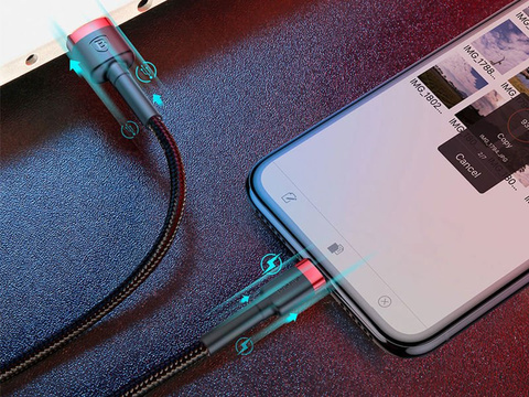 Baseus Kabel USB-C 2A 2M rot schwarz