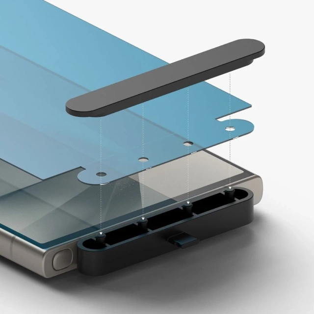 Folia ochronna Ringke Dual Easy 2-Pack do Samsung Galaxy S24 Ultra Clear