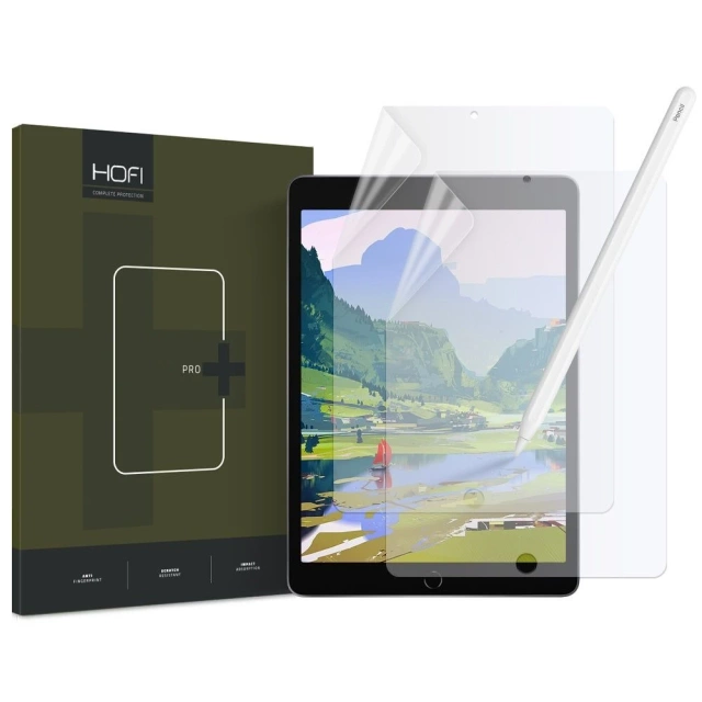 Folia Ochronna Hofi Paper Pro 2er-Pack iPad 10.2 2019 / 2020 / 2021 matt klar