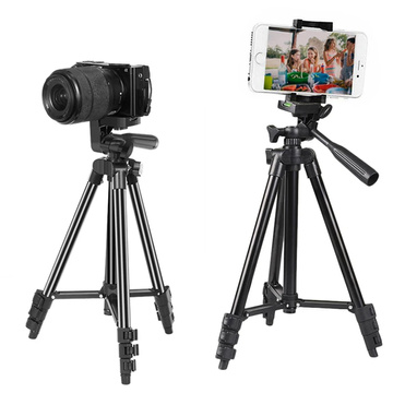 Universalstativ Alogy Tripod Handyhalter 1/4 Ständer für GoPro Kameras mit Bluetooth Fernbedienung, Gehäuse Schwarz