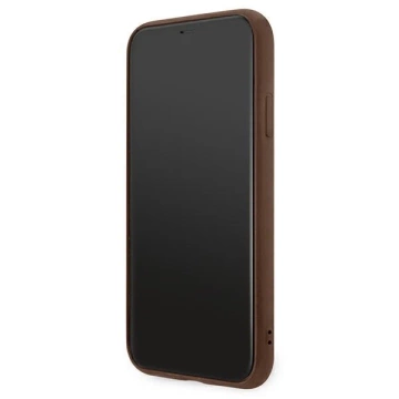 Etui Guess GUHCN61G4GFBR für iPhone 11 6,1" Hartschale 4G Metal Gold Logo