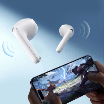 TWS Joyroom Funpods Series JR-FB1 Bluetooth 5.3 kabellose Kopfhörer – Weiß