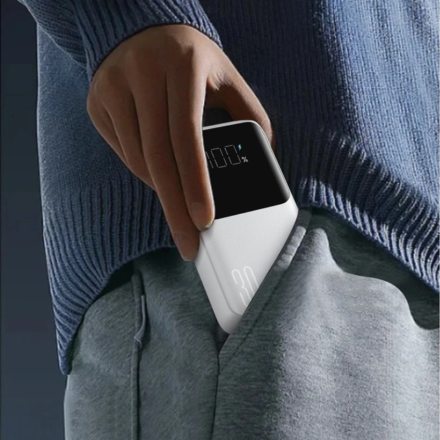 Powerbank Joyroom JR-PBC06 30W 10000mAh z kablami Lightning i USB-C