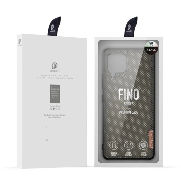 Dux Ducis Fino Schutzhülle mit Nylonbezug für Samsung Galaxy A42 5G grün