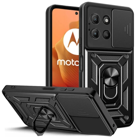 Etui Ochronne do Motorola Moto G15 Tech-Protect CamShield Pro Black