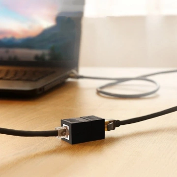 UGREEN Netzwerkstecker Ethernet RJ45 10 Gbps Netzwerkkabel Stecker schwarz (NW114 20390)