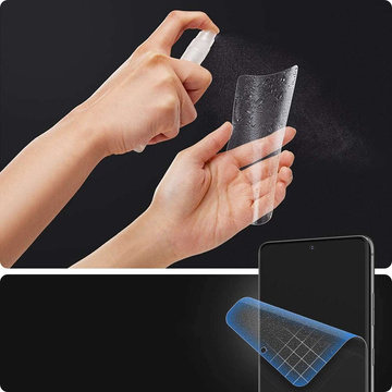 2x Folia hydrożelowa Spigen Neo Flex für Galaxy S21 Ultra Case Friendly