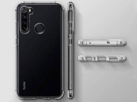 Etui Spigen Crystal Shell do Xiaomi Redmi Note 8 Crystal Clear 
