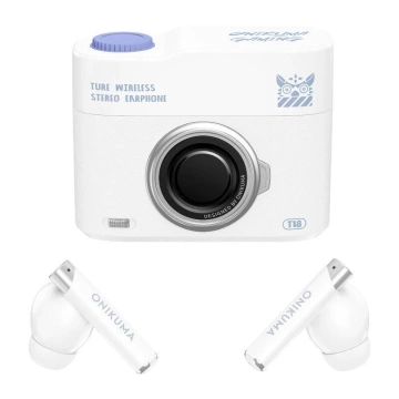 ONIKUMA T18 Bluetooth In-Ear-Kopfhörer Weiß