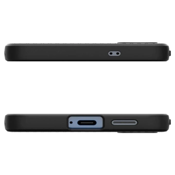 Etui für Samsung Galaxy S25 Plus Mattschwarz Spigen Liquid Air