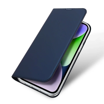 Dux Ducis Skin Pro iPhone 15 Plus Hülle mit Klappe und Geldbörse – Blau