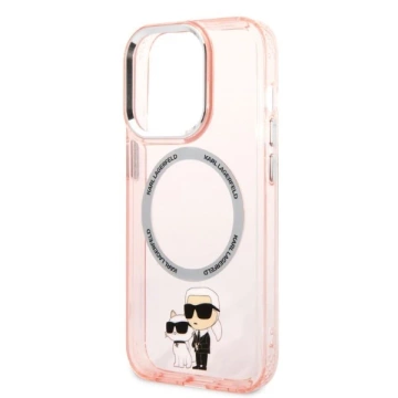 Etui Karl Lagerfeld KLHMP14XHNKCIP für iPhone 14 Pro Max 6,7" Hardcase Iconic Karl
