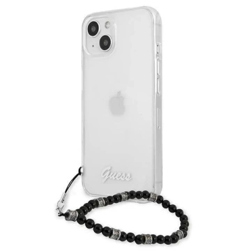 Guess GUHCP13SKPSBK iPhone 13 mini 5,4" Transparentes Hardcase Black Pearl