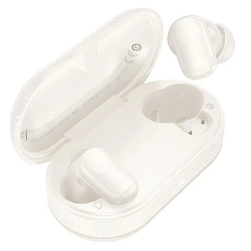 HOCO TWS EQ19 Kabellose Bluetooth-Kopfhörer Ladehülle Weiß