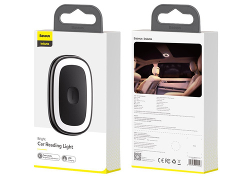 Baseus Bright Autolicht zum Lesen von Schwarz
