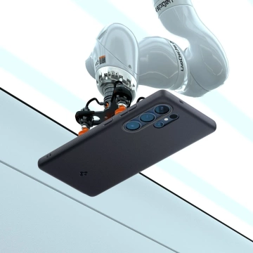 Ausgestattet mit Samsung Galaxy S25 Ultra Black Spigen Nano Pop Mag MagSafe Sesame