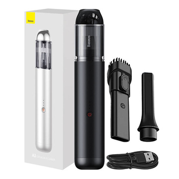 Baseus A3 15000Pa Akku-Autostaubsauger (schwarz)