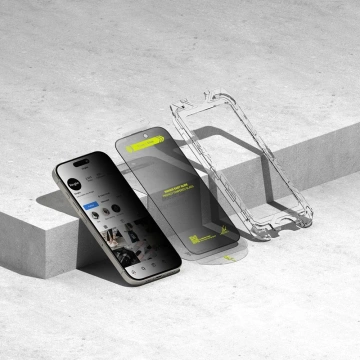 Blickschutzglas für Samsung Galaxy S25 Ringke Easy Slide 2er-Pack Polarisationsfilter 9H
