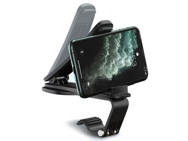 Uchwyt samochodowy Baseus Big Mouth Pro na deskę rozdzielczą klips czarny
