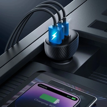 Joyroom JR-CCD04 Autoladegerät 30W 2×USB-C